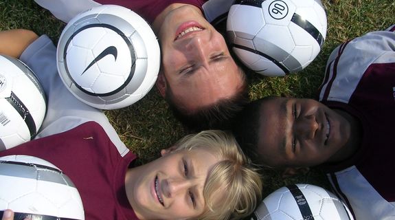 Fußball an einer High School in Australien