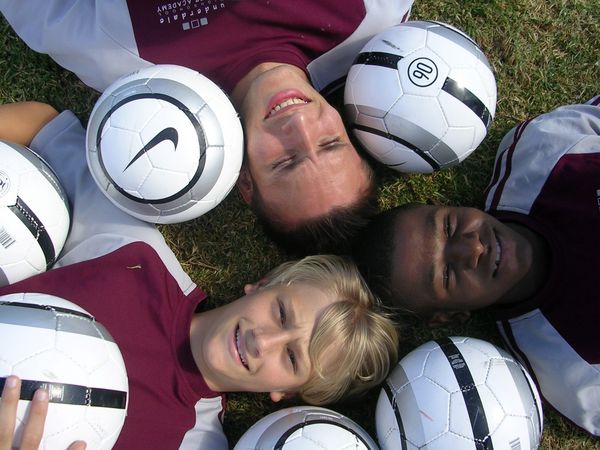 Fußball an einer High School in Australien