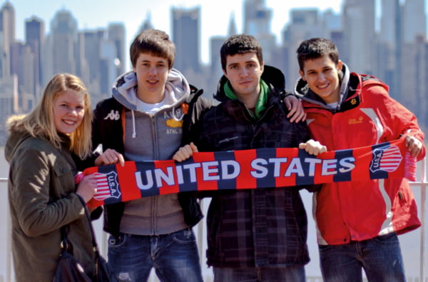 Ausflug nach New York beim Schüleraustausch USA